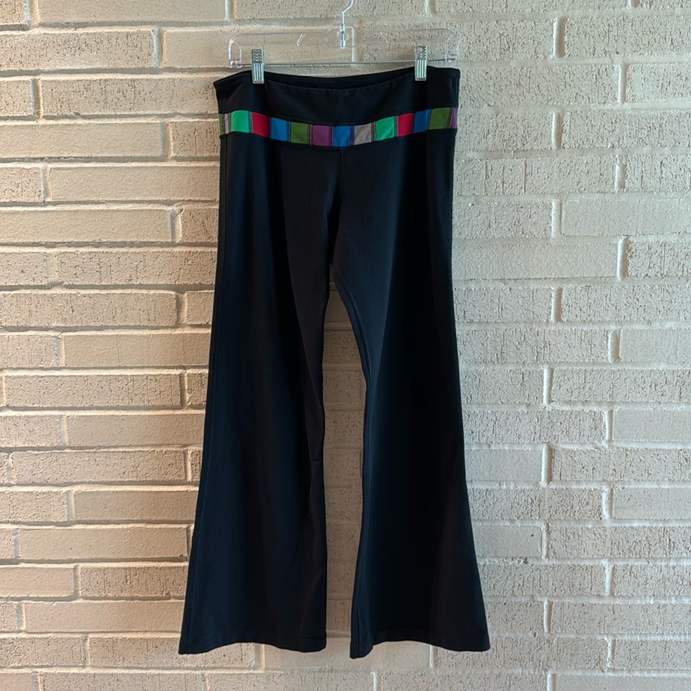 Lululemon Yoga Pants Flare Bootcut Reversible - Size 12